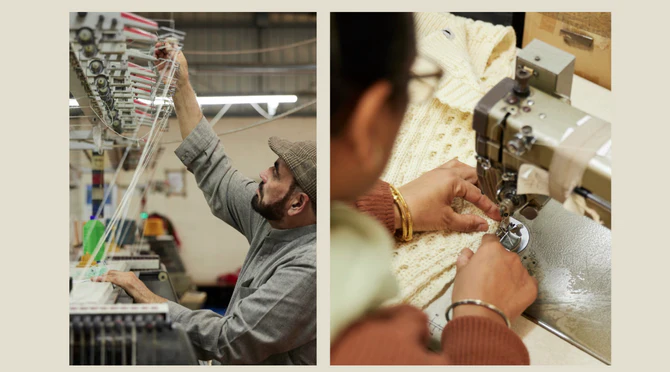 Сотрудник на производстве ASH Kids