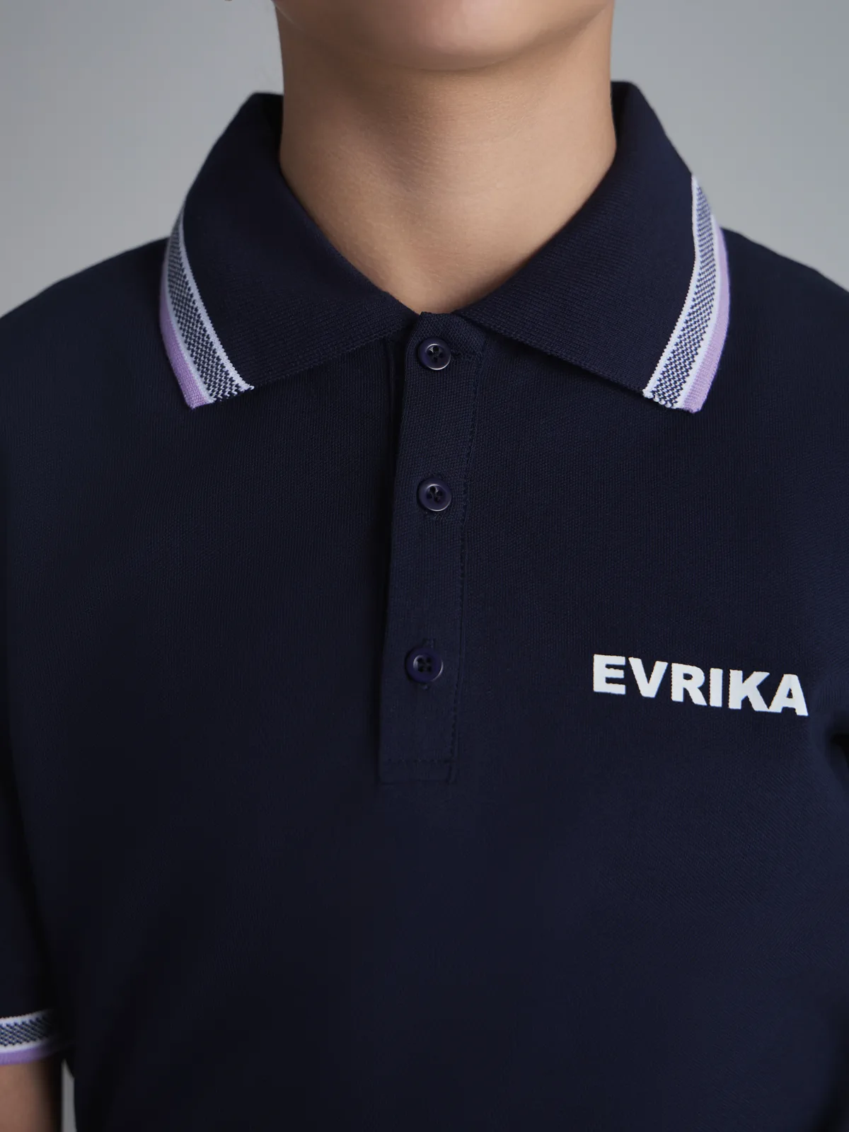 Поло с коротким рукавом  EVRIKA синий