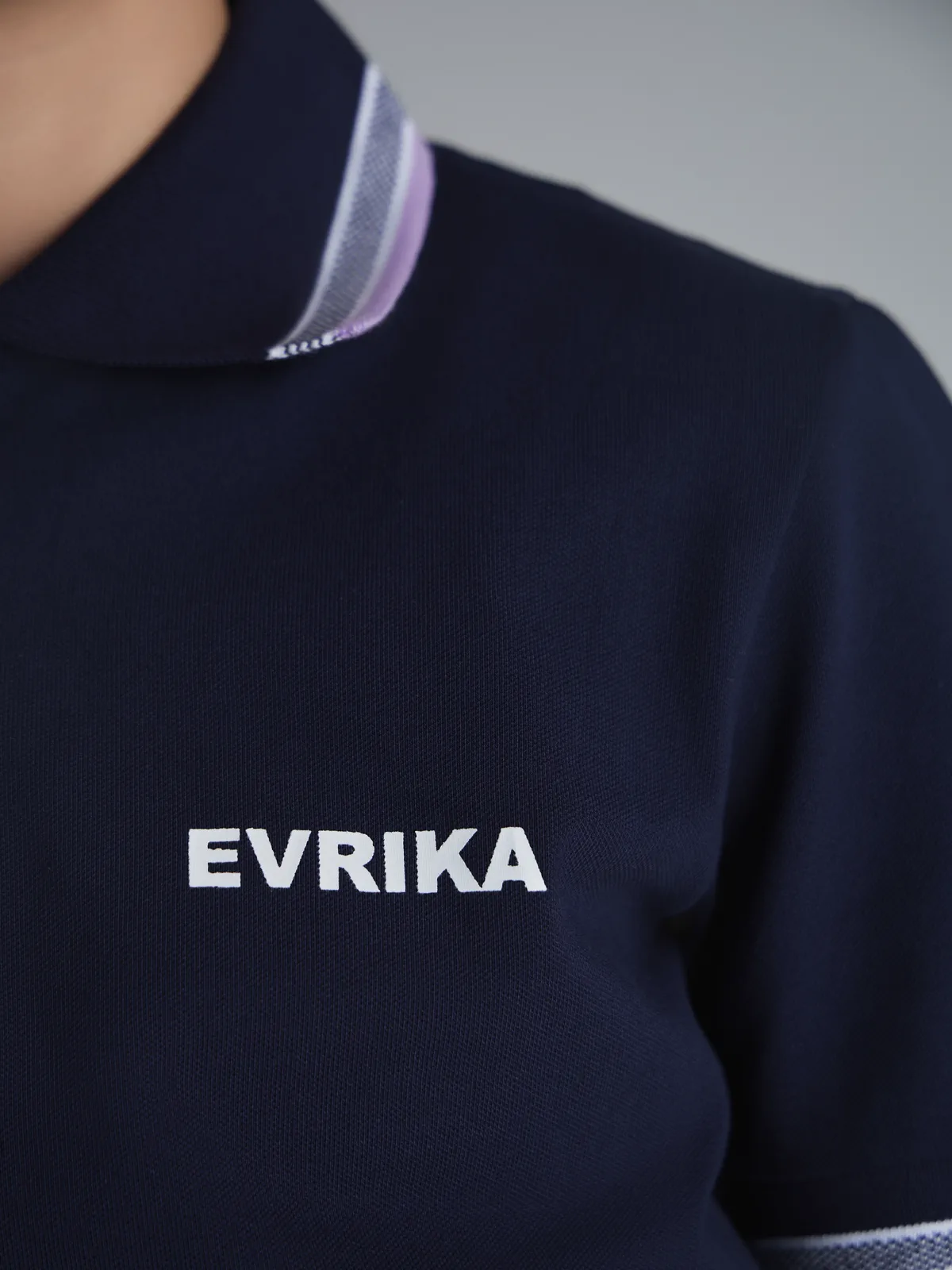 Поло с коротким рукавом  EVRIKA синий
